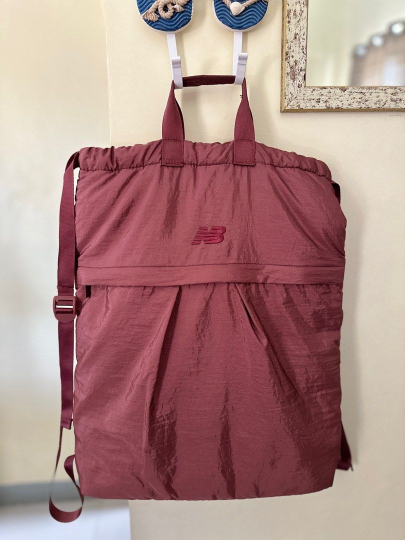 New Balance Tote Backpack (Drawstring) (Category: Backpacks) located in Davao. Submitted by projectdeclutter_msi (Listing ID 1289490433, Image 2). Description: Personal Pre-owned Bag New Balance Tote Backpack Convertible Drawstring Travel Bag Used once only. For measurements, check photos posted. .