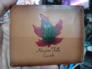 Niagara Falls Leather Wallet