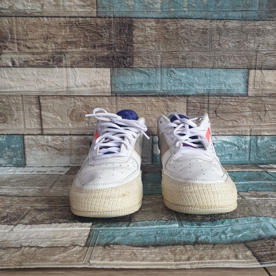 Nike Air Force Low Drop Type 'Summit White', Fesyen Pria, Sepatu