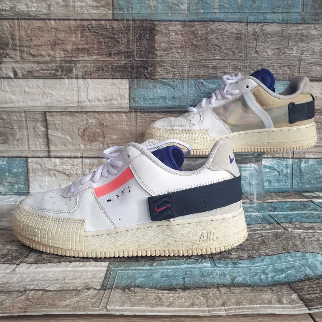 Nike Air Force Low Drop Type 'Summit White'