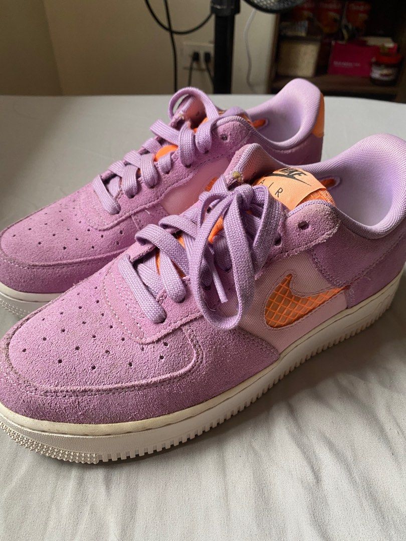 Nike Air Force One Violet Star Women s Fashion Footwear Sneakers on Carousell