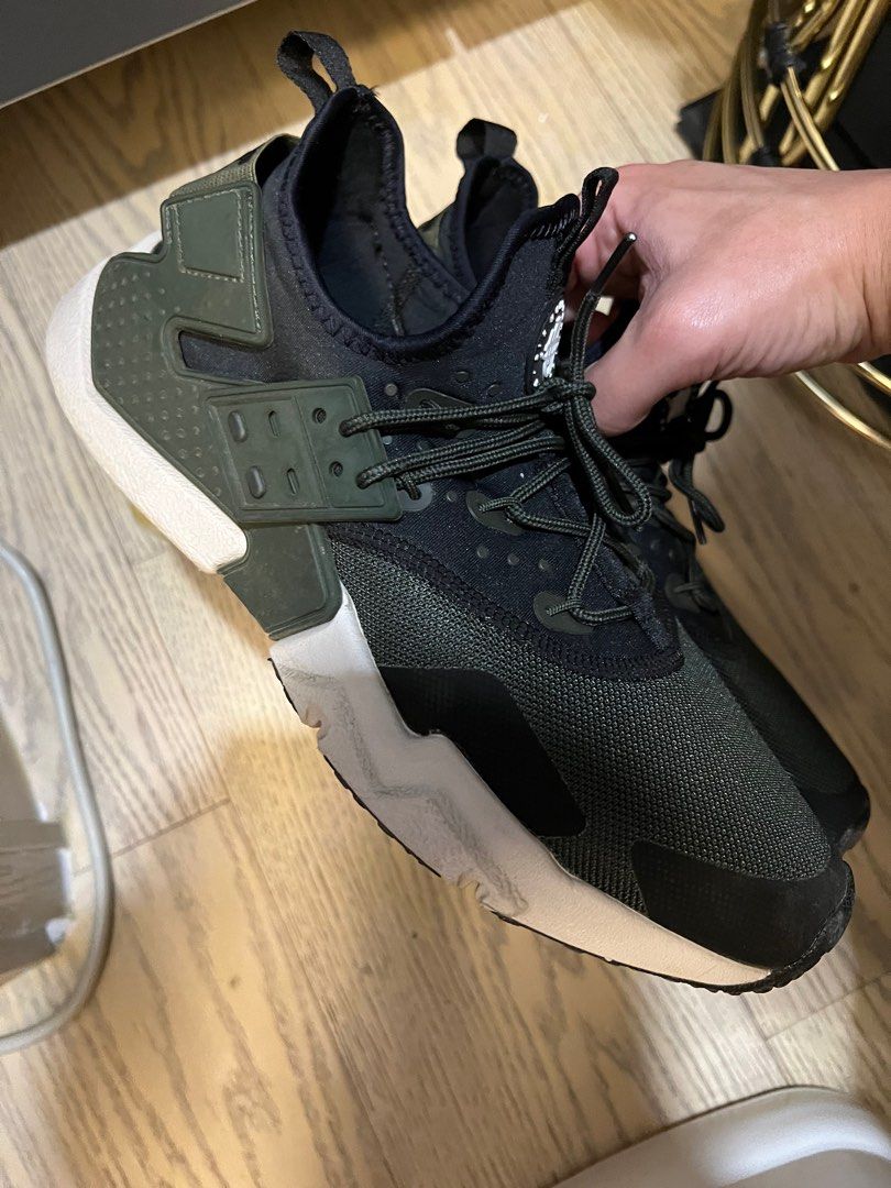 Nike Air Huarache Drift Sequoia Bone Black White Carousell