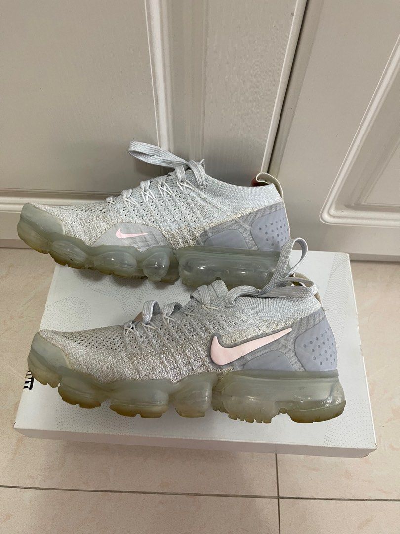 Women's air vapormax flyknit 2 pure platinum/arctic pink-white best sale