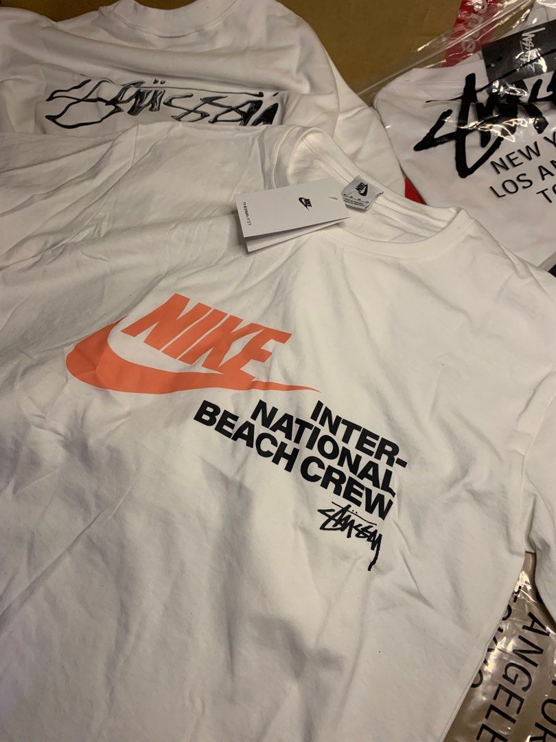 nike stussy international beach crew