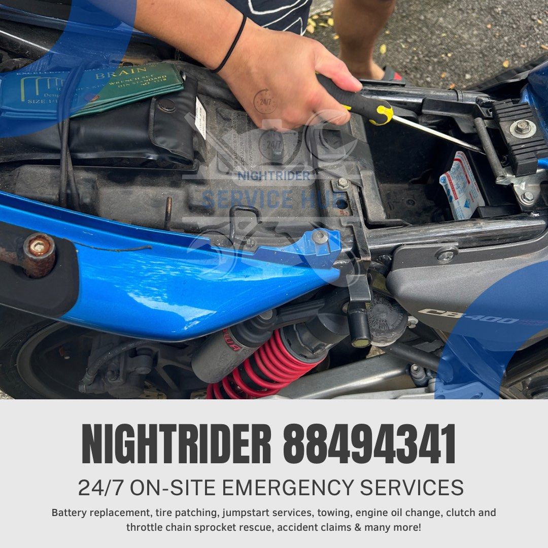 Onsite motorcycle sales repair