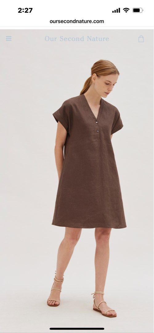 Boxy store shift dress