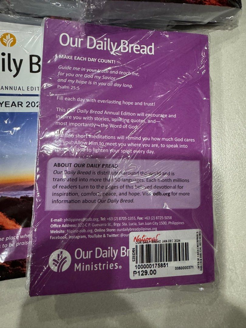 Our Daily Bread year 2024, Everything Else, Others on Carousell