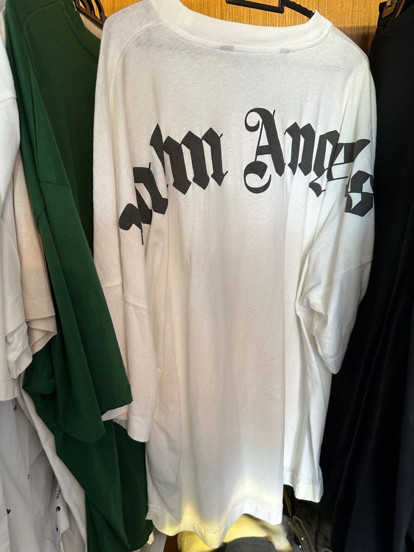 palm angels oversized t shirt white