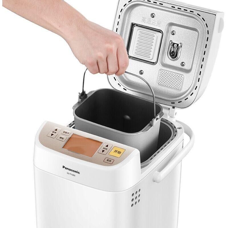 Panasonic 國際牌 松下全自動麵包機 SDP1000 家用全自動智能揉麵多功能和麵機 烘焙全自動投放智能麵包機, 家具及居家用品