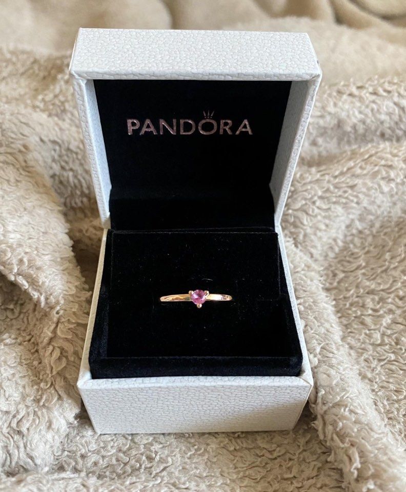Pandora pink promise ring store