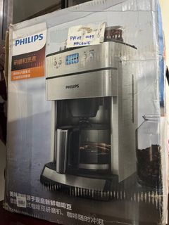 Philips Grind & Brew Coffee Maker with Grinder