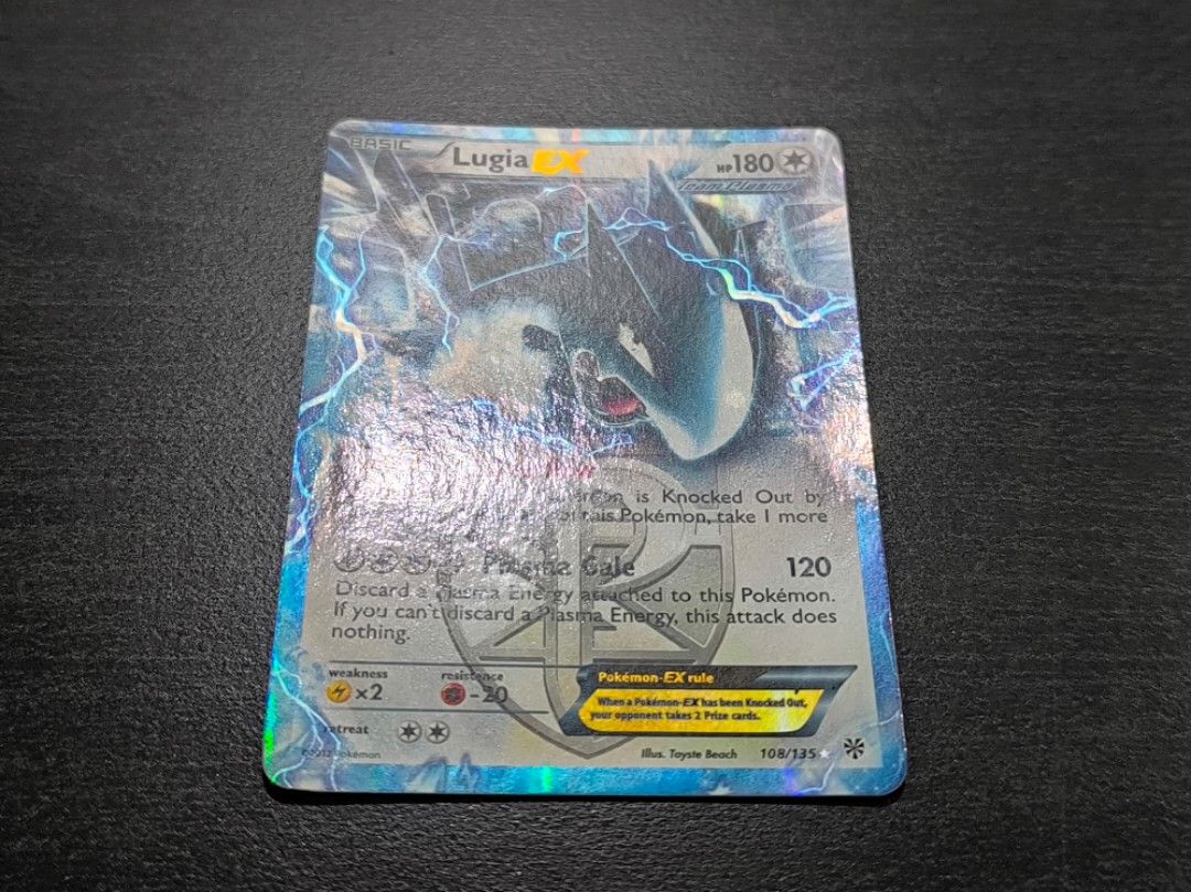 Pokemon Lugia EX 108/135 Plasma Storm, Hobbies & Toys, Toys & Games on Carousell Pokemon Lugia EX 108/135 Plasma Storm, Hobbies & Toys, Toys & Games on Carousell