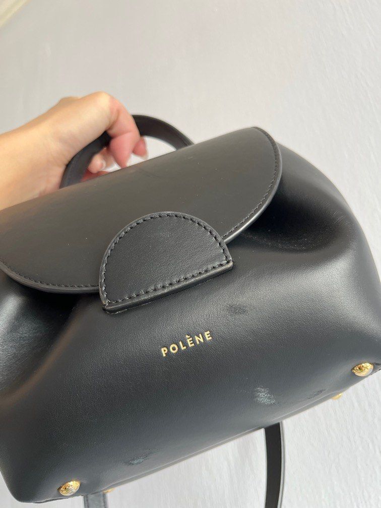 Polene Numero Un Nano in Smooth Black, Women's Fashion, Bags Polene Numero Un Nano in Smooth Black, Women's Fashion, Bags