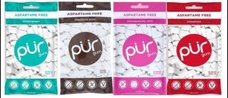 PUR 100% Xylitol Chewing Gum