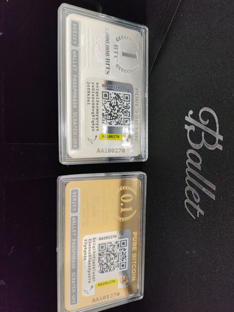 PURE Bitcoin Signature Set, Everything Else on Carousell