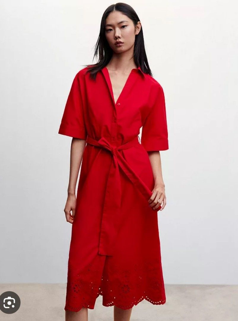 Red mango clearance dress