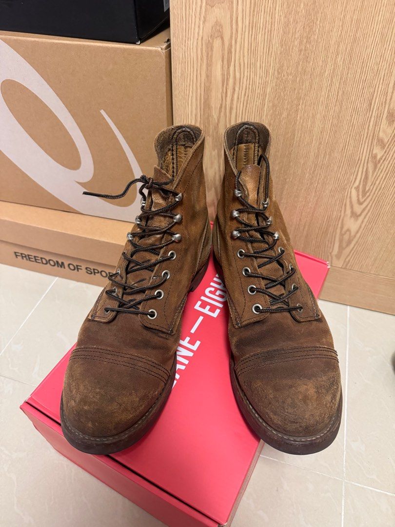 Redwing iron range 8113, 男裝, 鞋, 靴- Carousell