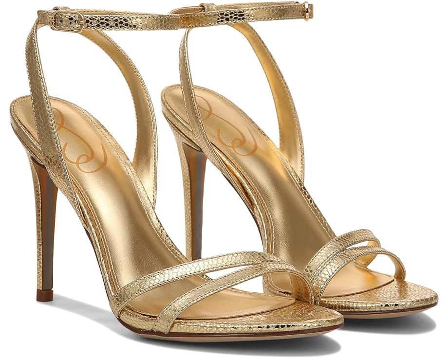 Sam Edelman Gemmie Gold Sandals Women s Fashion Footwear Heels