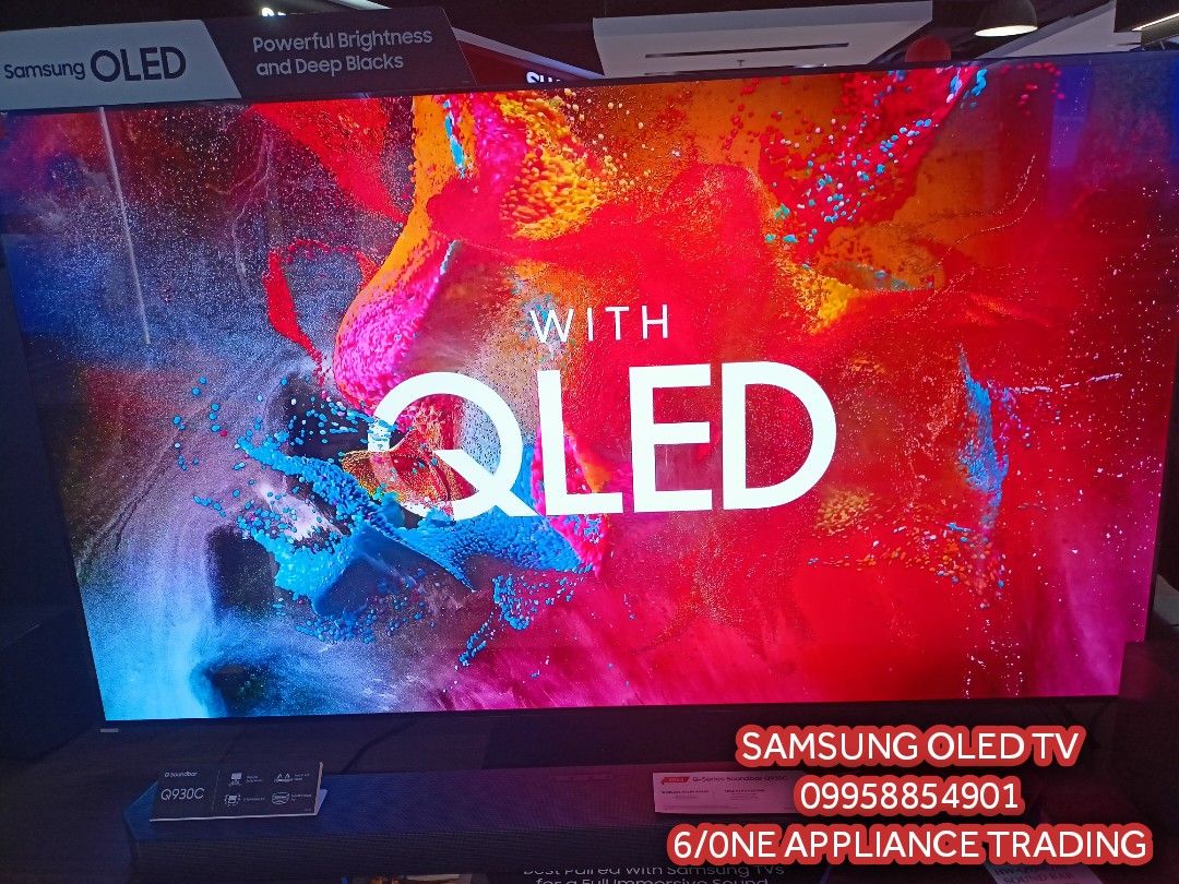 SAMSUNG 2024 SMART TV OLED/QLED/UHD/8K (Category: TV) located in Rizal. Submitted by florenciocanoy62 (Listing ID 1289474545, Image 3). Description: 🎊🎊SALE SALE SALE 🎊🎊 ✅SAMSUNG SMART TV ✅OLED,QNED,4K NEO QLED,8K NEO QLED ✅ALL BRAND NEW WITH WARANTY AND RECIEPT ✅FACTORY SEALED ☎️09958854901 UHD SERIES 7 43". 43cu7000. 18,990 50". 50cu7000. 20,399 55". 55cu7000. 22,299 66". 65cu7000. 35,699 70". 70cu7000. 43,199 75". 75cu7000. 63,599 UHD SERIE