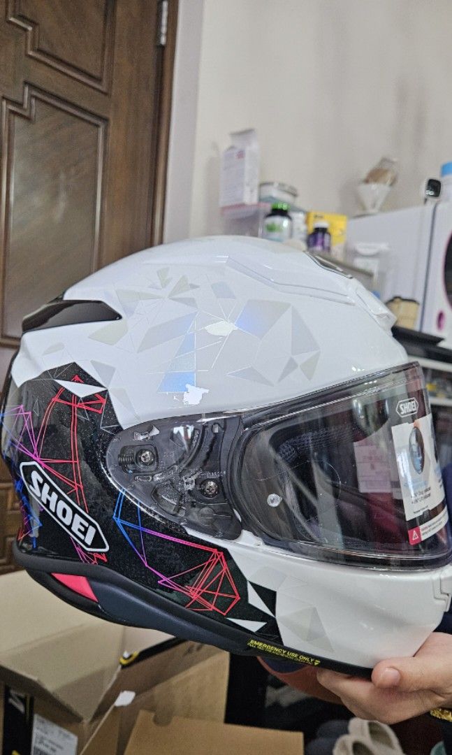 Shoei Z-8 Origami TC-5 電單車頭盔, 電單車買賣- Carousell