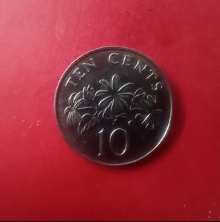 Singapore 10 cent 1993