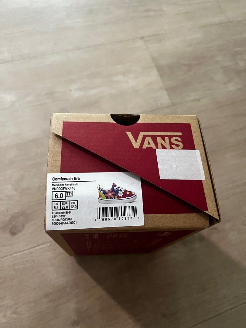 Size 6 kids top vans