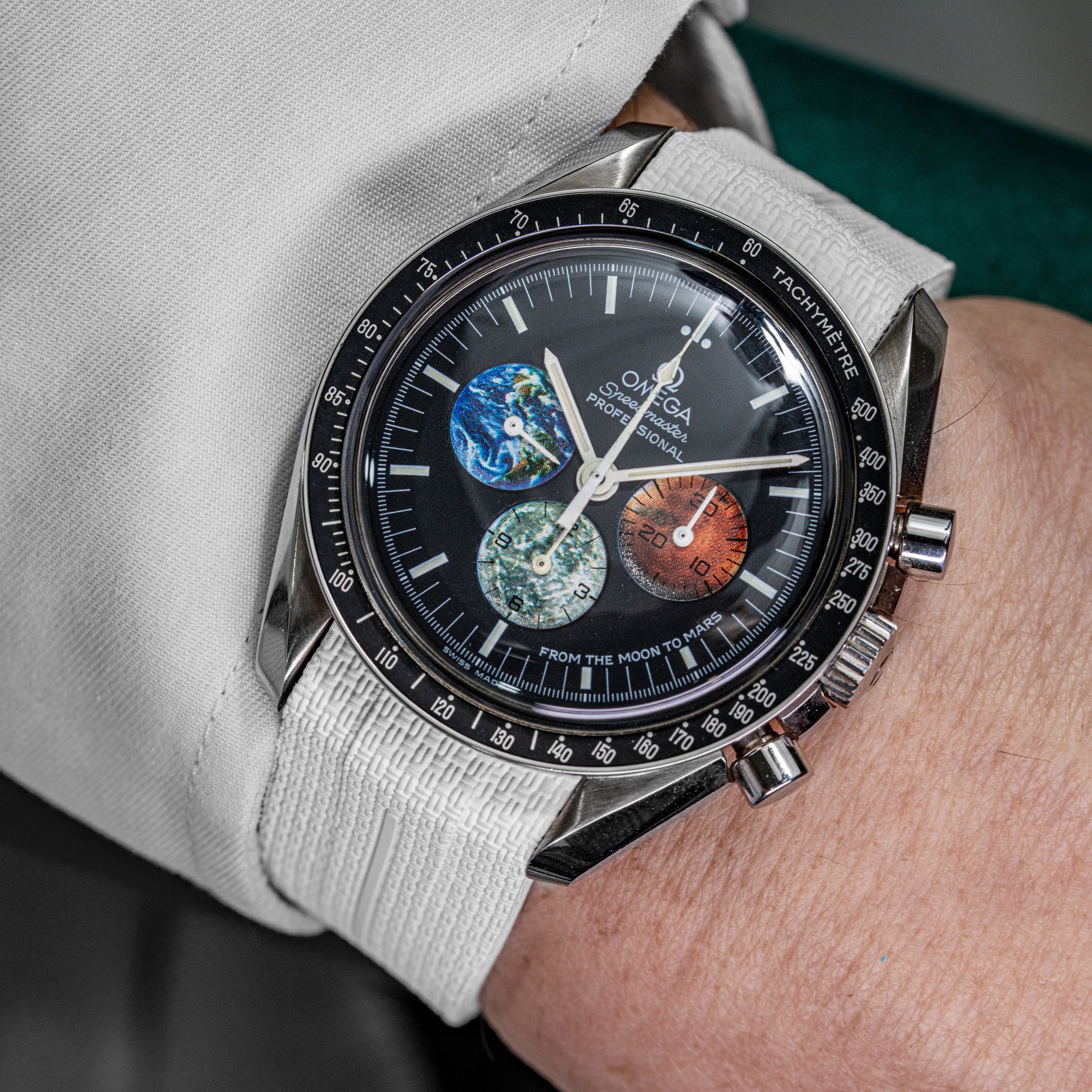 Omega new arrivals speedmaster arctic