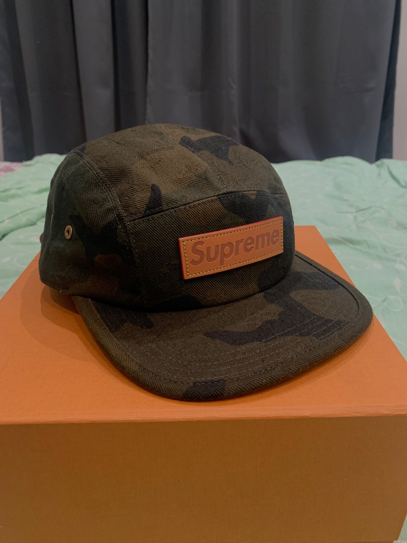 Supreme louis vuitton hat sales