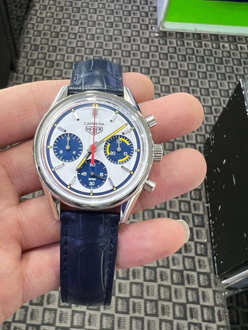 TAG HEUER 02 CARRERA SWISS MADE 160TH ANNIVERSARY AVANT GARDE LIMITED EDITION AUTOMATIC CHRONOGRAPH CBN2A1F