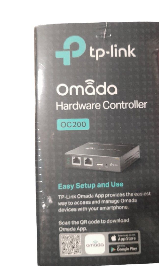 Tp link Omada Hardware Controller OC200 (Category: Networking) located in Rizal. Submitted by Technobyte (Listing ID 1289490210, Image 3). Description: Hardware Specifications Ports 2 ×10/100 Mbps LAN PORTS: 1× USB 2.0 Port Dimensions: 3.9×3.9×1.0 in (100×98×25 mm) Power Supply: 802.3af PoE or Micro USB.