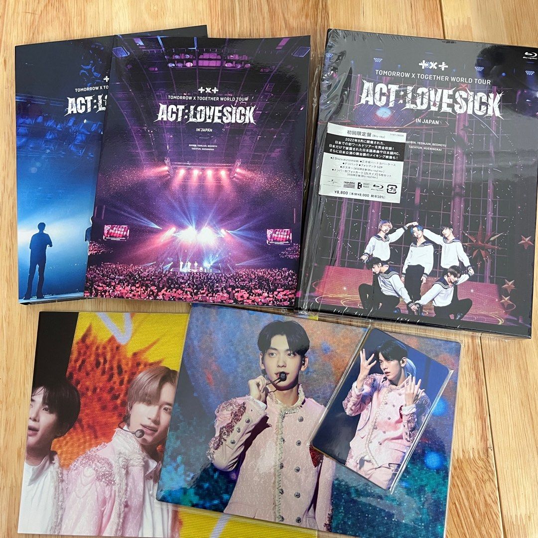 TXT - act:love sick in Japan (Blu-ray) dvd 初回限定盤, 興趣及遊戲