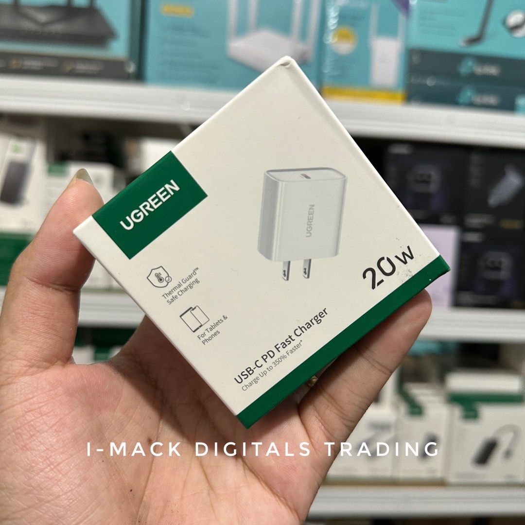 UGREEN 20W TYPE C ADAPTER (Category: Chargers & Cables) located in Taguig. Submitted by imackdigitalstrading (Listing ID 1289594565, Image 3). Description: .