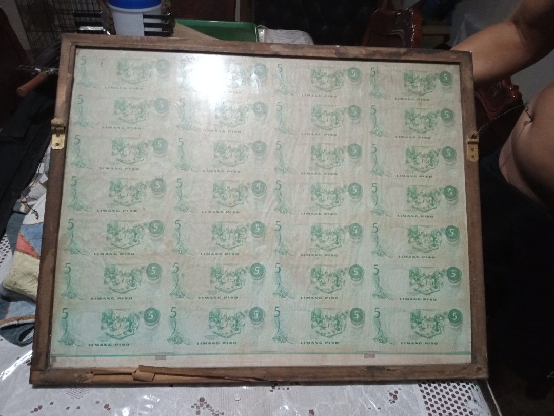 Uncut 5 Pesos Money with Frame (Category: Currency) located in Quezon City. Submitted by senseirokyudan (Listing ID 1289467602, Image 2). Description: Uncut 5 Pesos Money with Frame.