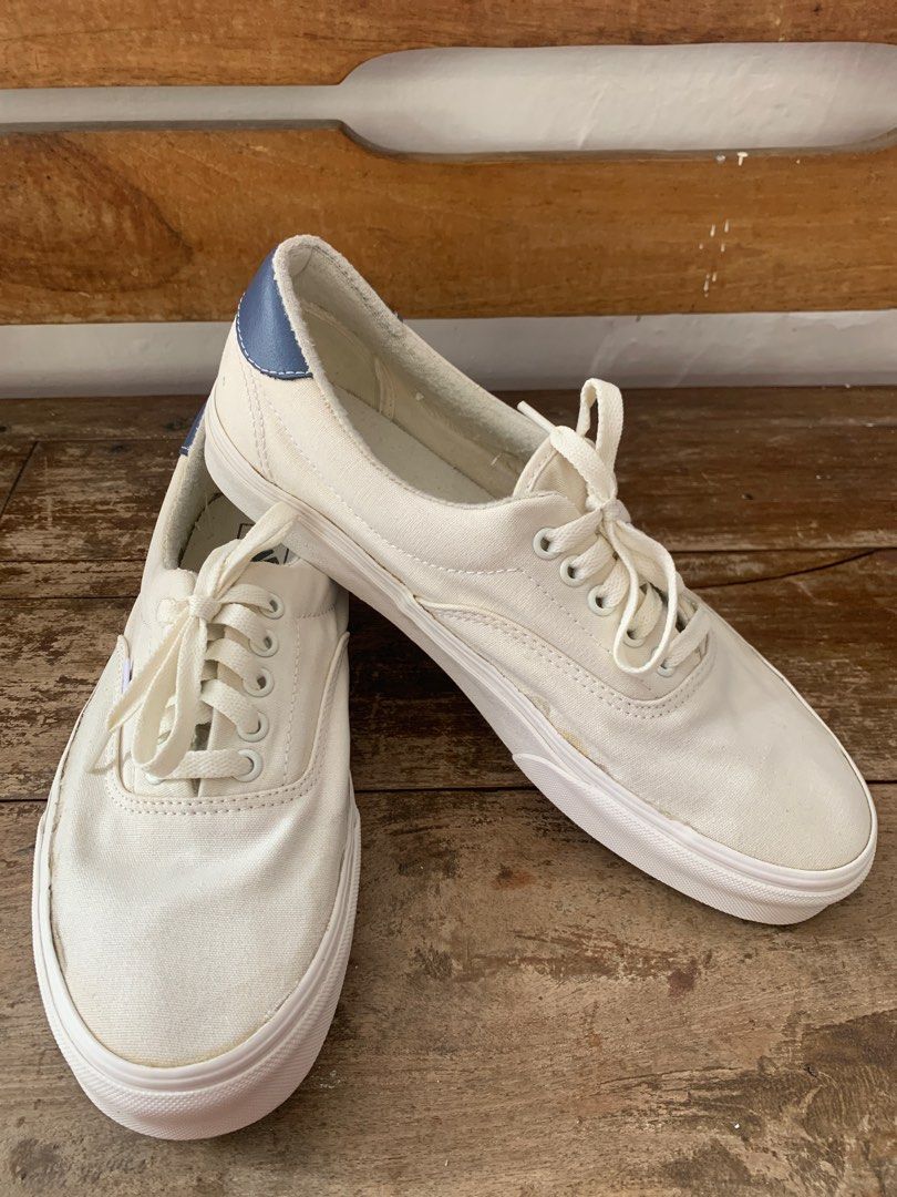 Vans era 59 vintage white marsmallow Fesyen Pria Sepatu Sneakers di Carousell