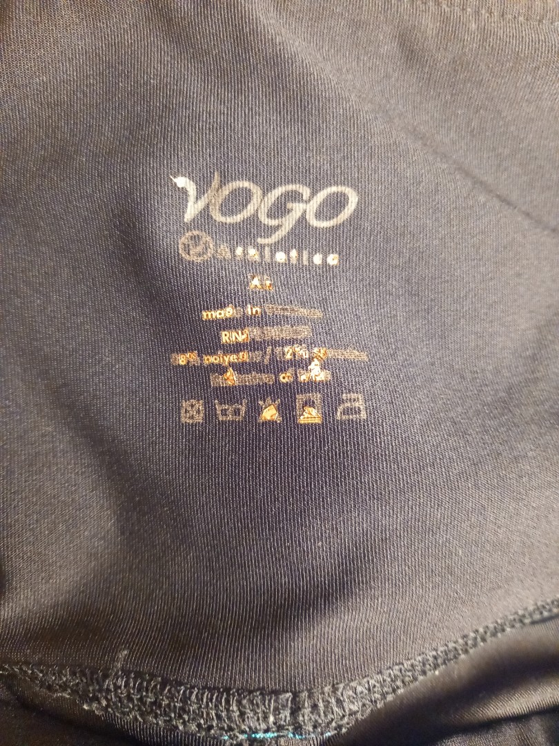 VOGO Athletica Athletic High Waist Workout Pants (Multicolor