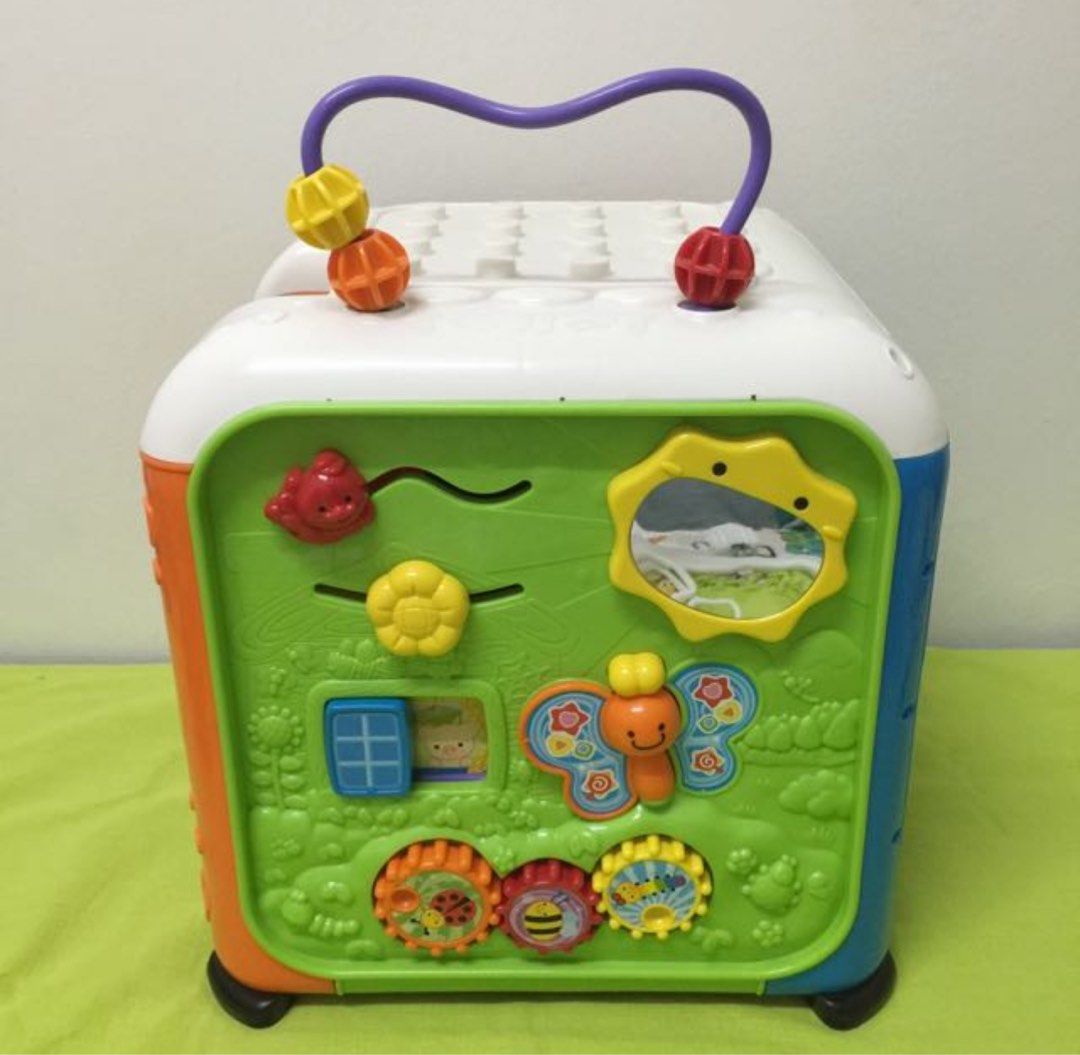 Vtech activity cube (Category: Toys & Games) located in Kuala Selangor. Submitted by ely8585 (Listing ID 1289461553, Image 3). Description: Well kept and lightly used. Price negotiable .