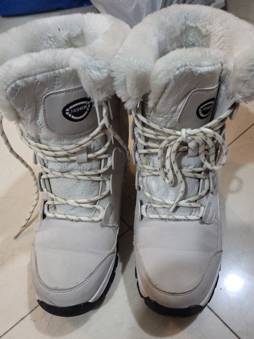 White boots clearance winter 218