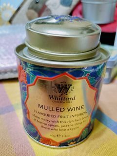 Whittard mulled wine tin can