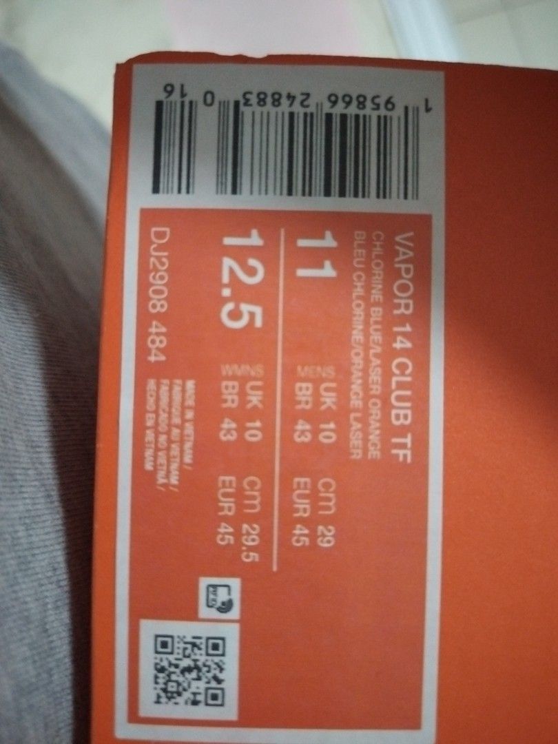 WTS Nike futsal shoe Men s Fashion Footwear Casual shoes on