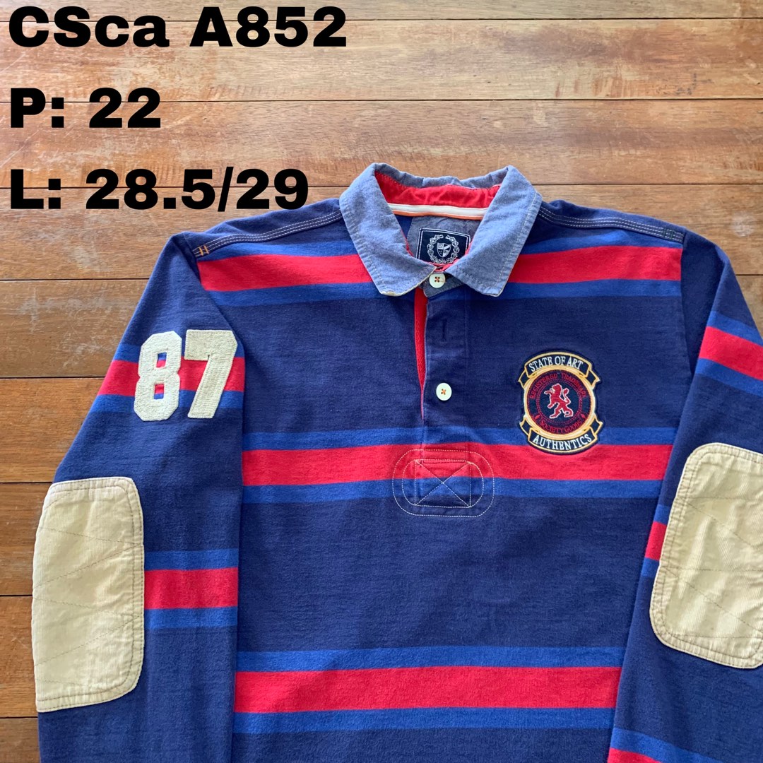 X State Of Art Longsleeve Collar Shirt polo rugby