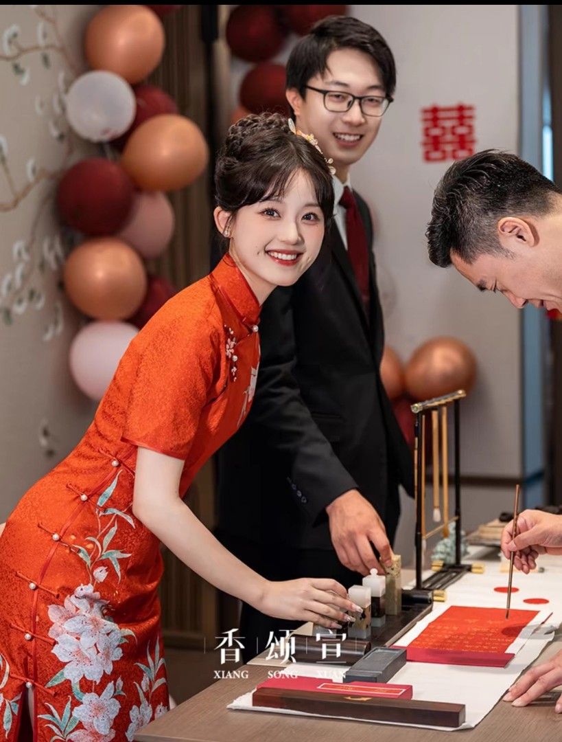 Modern chinese silk dress online