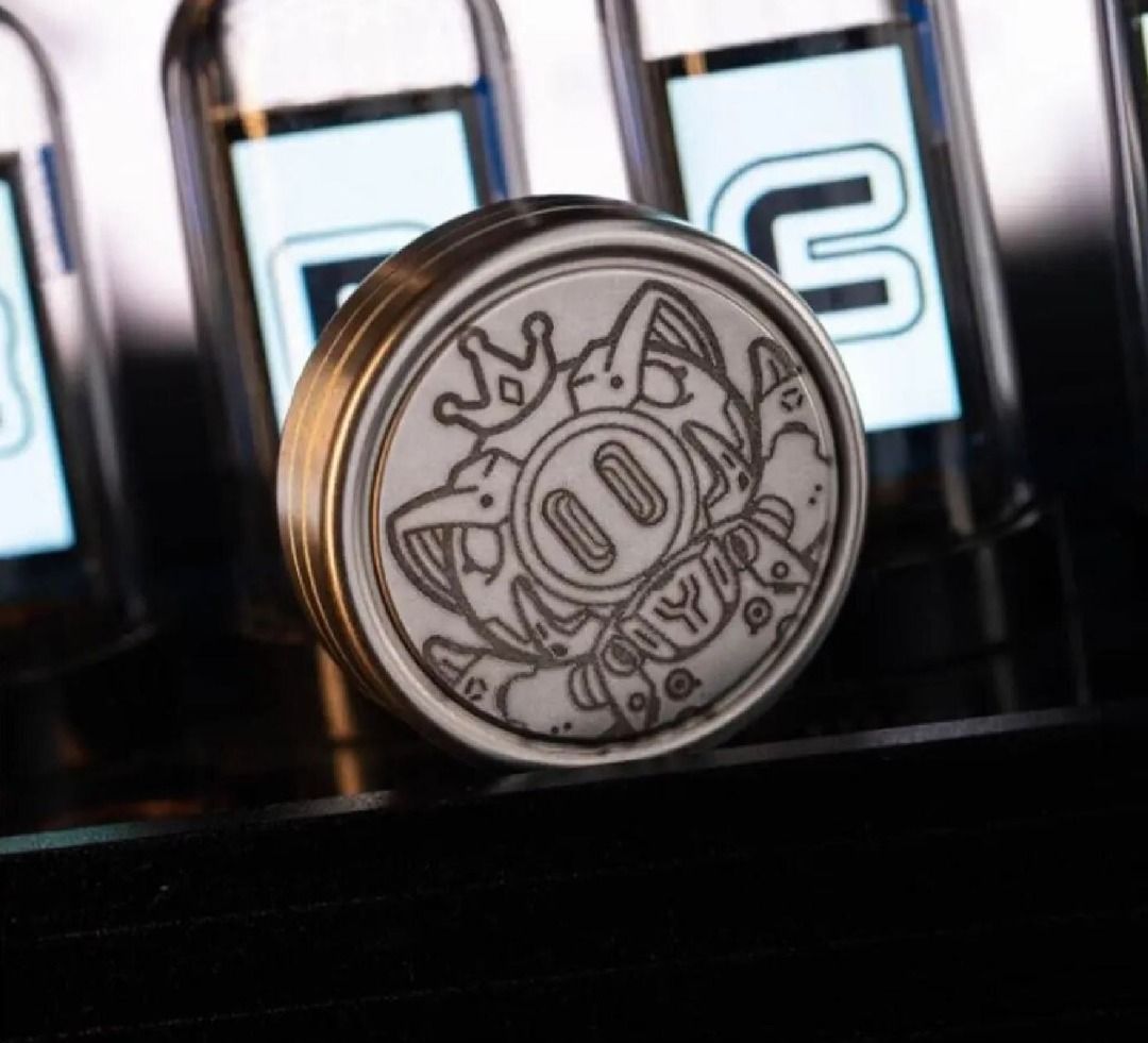 YEDC Pig 2.0 Stainless Steel Coin Hand Push Slider | YEDC Pig 2.0 Metal Coin  Hand Fidget | YEDC Coin Shape Slider for Collection & Gift, Hobbies & Toys,  Toys & Games on Carousell
