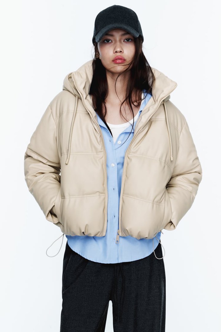 Down Jacket Zara Wind Jacket Women's Zara Women's Wind Water