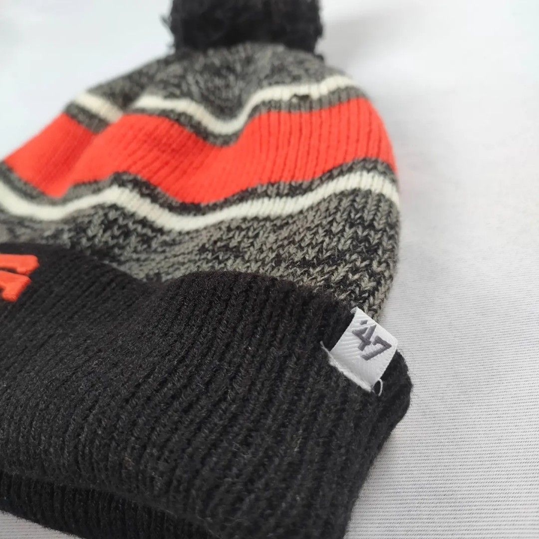 '47 SF 49ERS CUFFED KNIT BEANIE (Category: Beanies) located in Baguio. Submitted by been.aged_ph (Listing ID 1289859877, Image 3). Description: 𝚂𝚒𝚣𝚎: ONE SIZE 𝙲𝚘𝚗𝚍𝚒𝚝𝚒𝚘𝚗:9.8/10 𝙸𝚜𝚜𝚞𝚎: none.