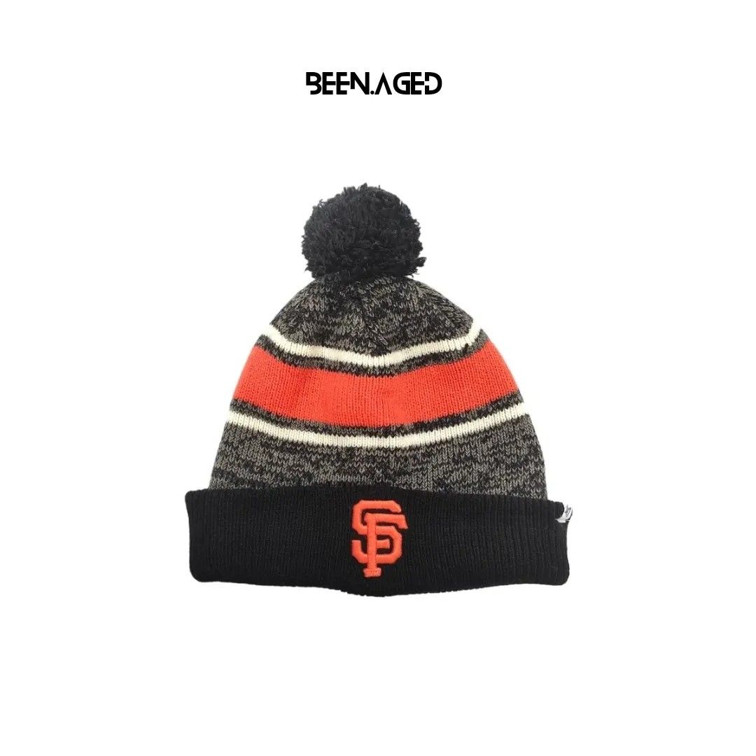 '47 SF 49ERS CUFFED KNIT BEANIE (Category: Beanies) located in Baguio. Submitted by been.aged_ph (Listing ID 1289859877, Image 1). Description: 𝚂𝚒𝚣𝚎: ONE SIZE 𝙲𝚘𝚗𝚍𝚒𝚝𝚒𝚘𝚗:9.8/10 𝙸𝚜𝚜𝚞𝚎: none.