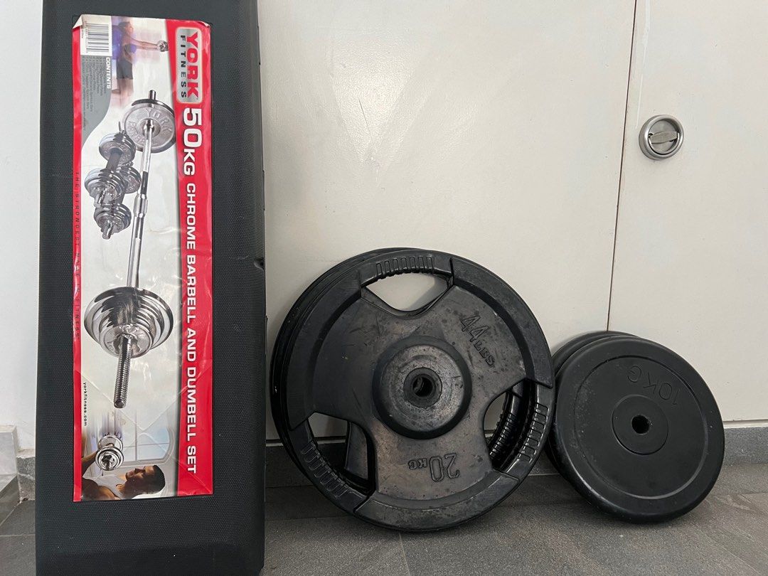 York fitness 10kg plates online