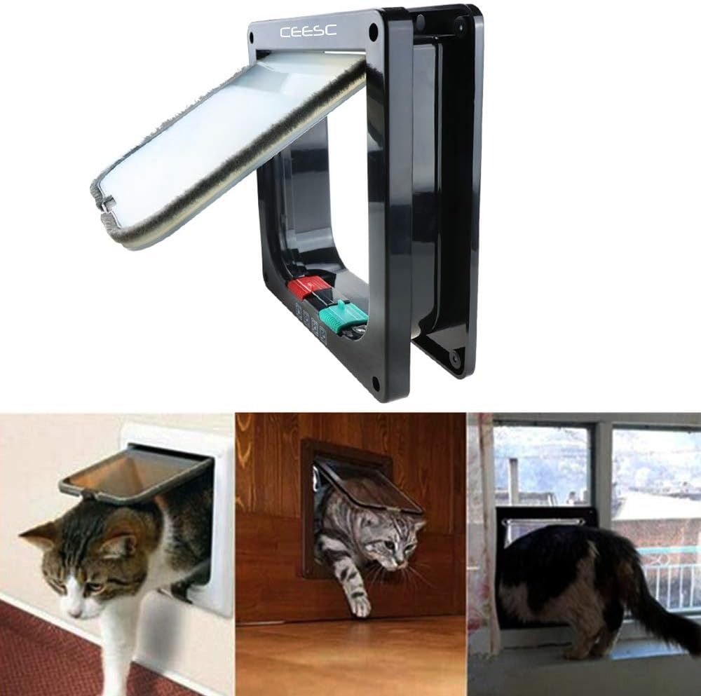 Cat flap top options