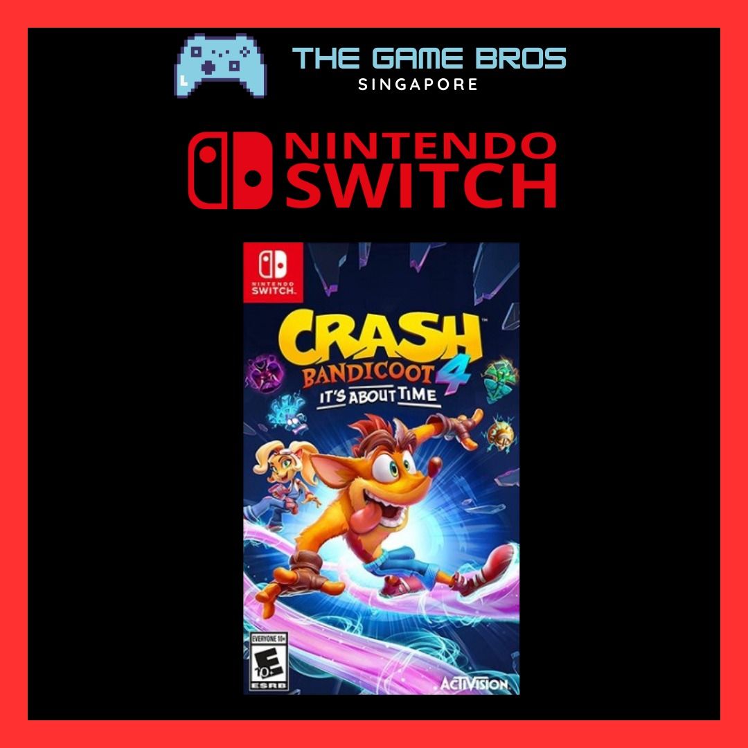 Crash Bandicoot Nintendo Switch Crash 4: It's About Time Nintendo