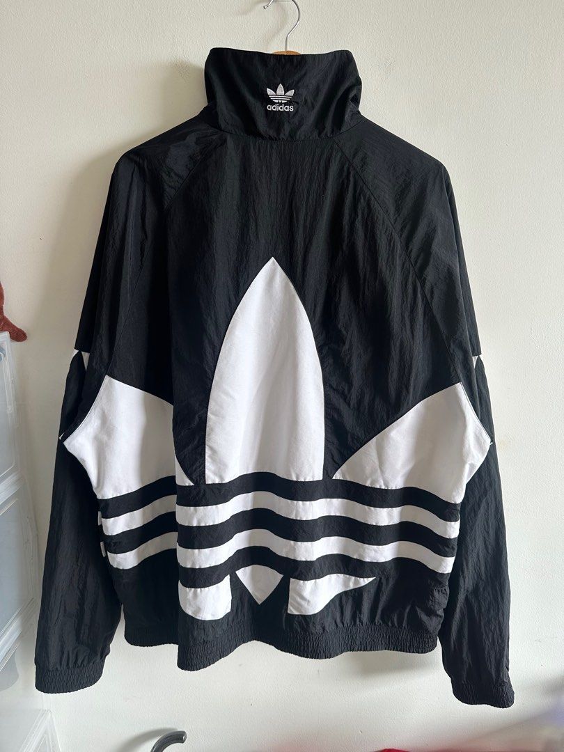 Large logo shop adidas jacket