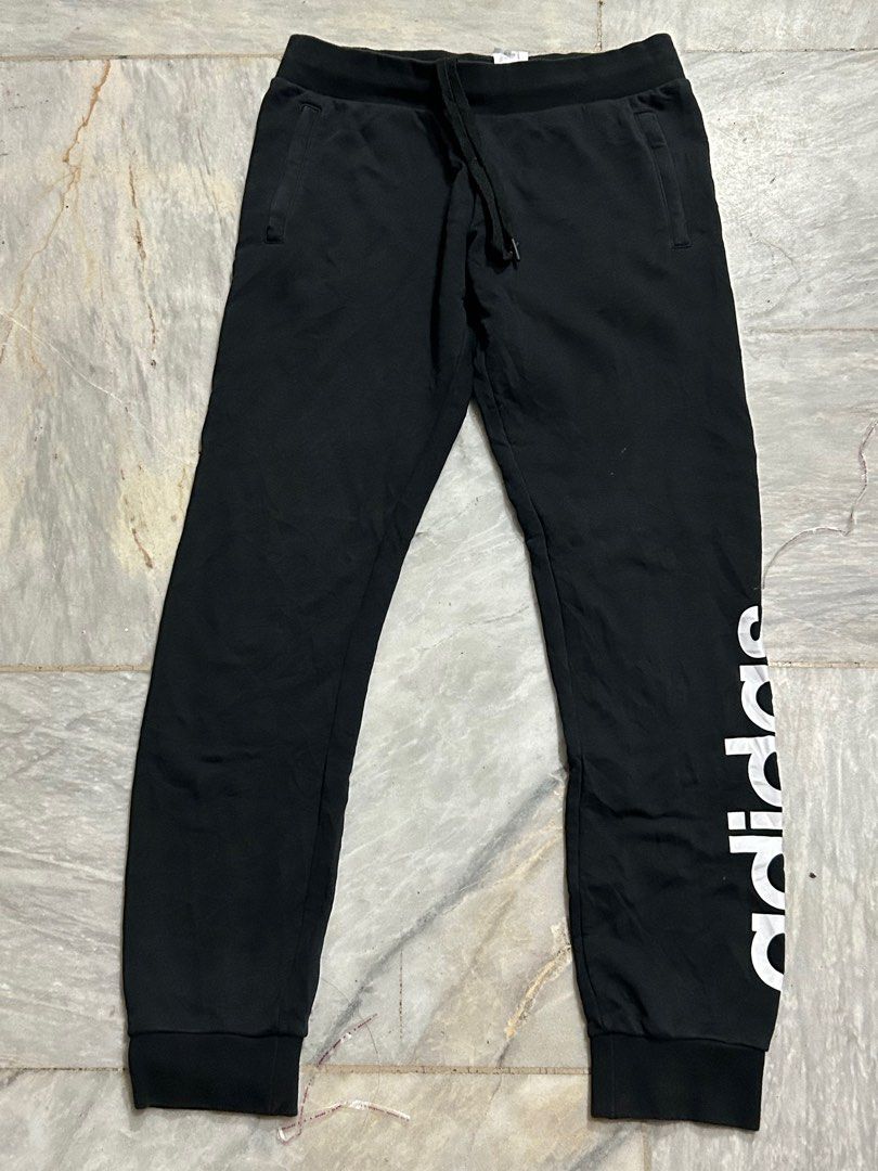Adidas Jogger Pants with zip pocket size L